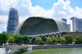 Esplanade, Theatres on the Bay, Singapore Royalty Free Stock Photo